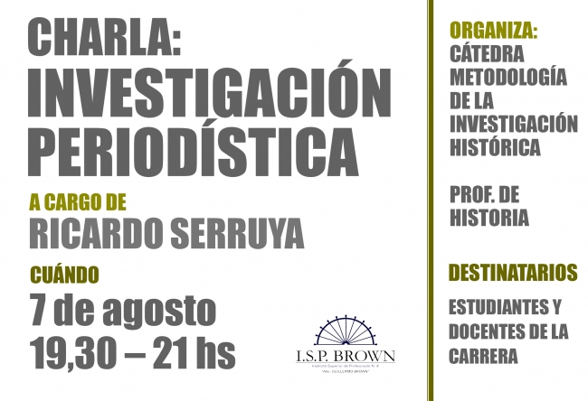 Investigaci&oacute;n Period&iacute;stica