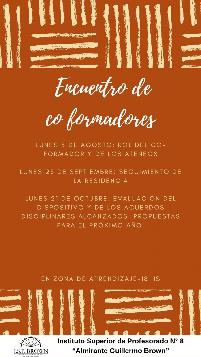 Encuentro de Coformadores de Primaria