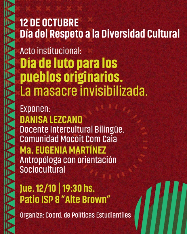 12 de octubre: D&iacute;a del Respeto a las Diversidad Cultural