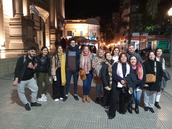 Visita al teatro