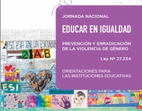 Hacia la Jornada Educar en Igualdad 2021