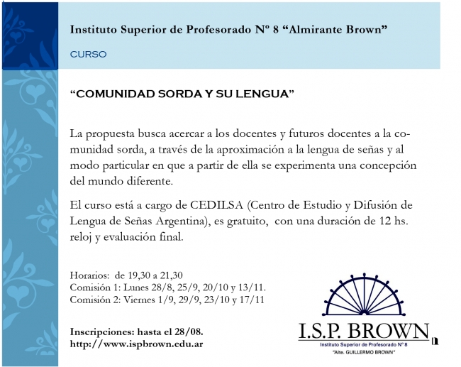 Comunidad Sorda y su Lengua