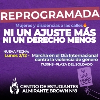 Reprogramación marcha #25N