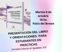 Presentación del libro “Crueldades sexuales contra infancias y adolescencias”